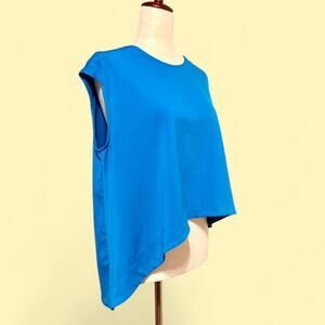 Rachael roy cap sleeve crew neck crop top